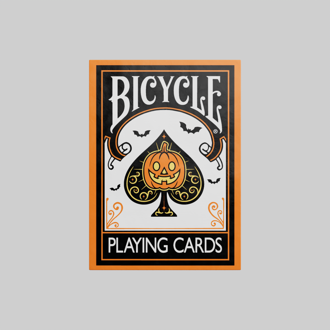 Bicycle Classic Halloween Playing Cards – Orange Edition
