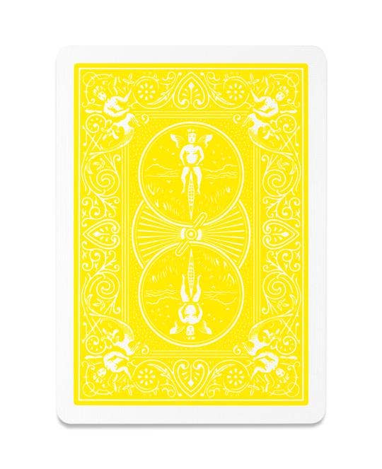 Bicycle Rider Back Playing Cards (Yellow)