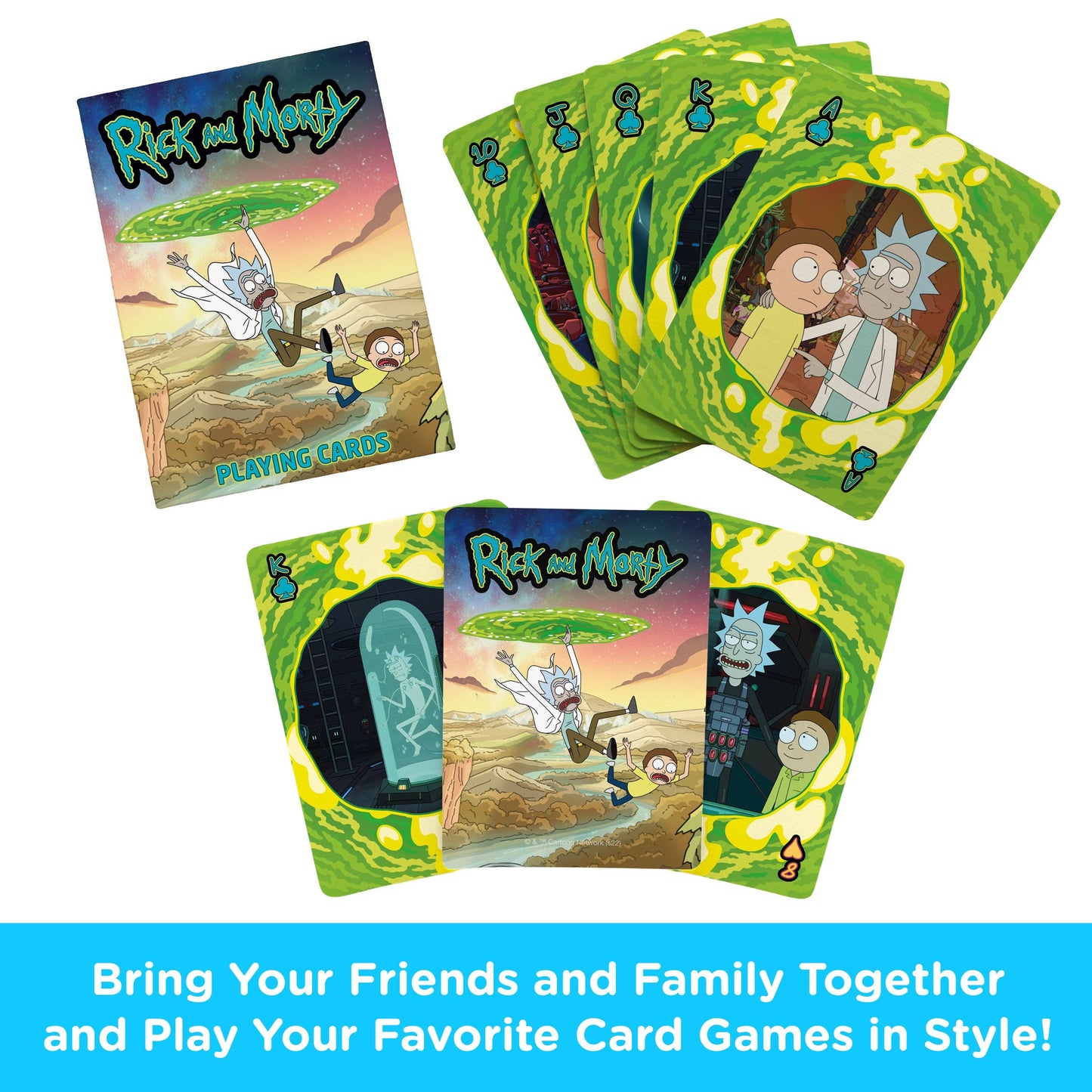 Rick & Morty Playing Cards