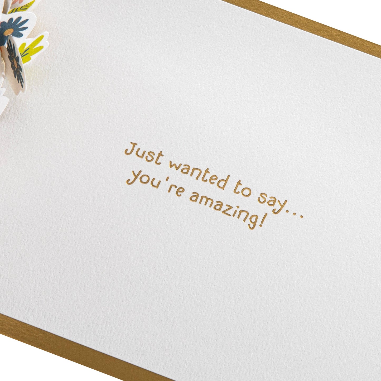 3D Pop-Up Greeting Card Forever Friends Heart & Flowers