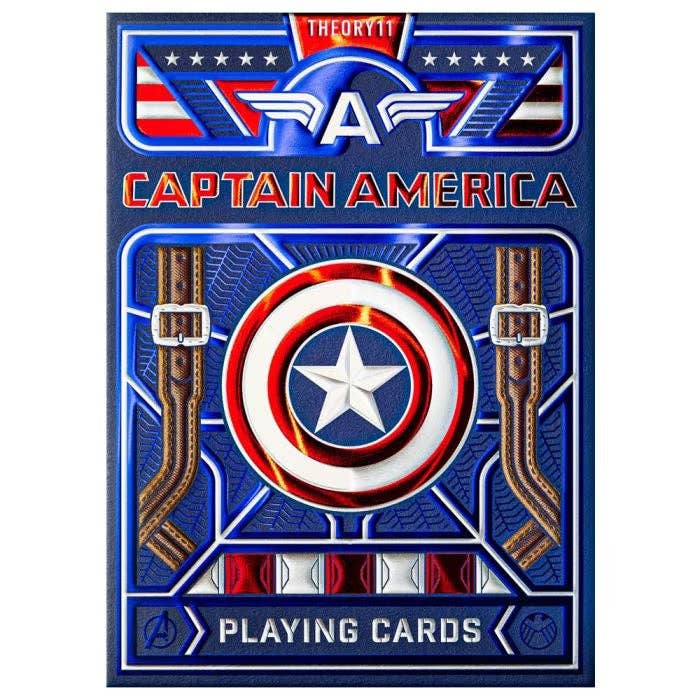 Captain America Playing Cards Theory11