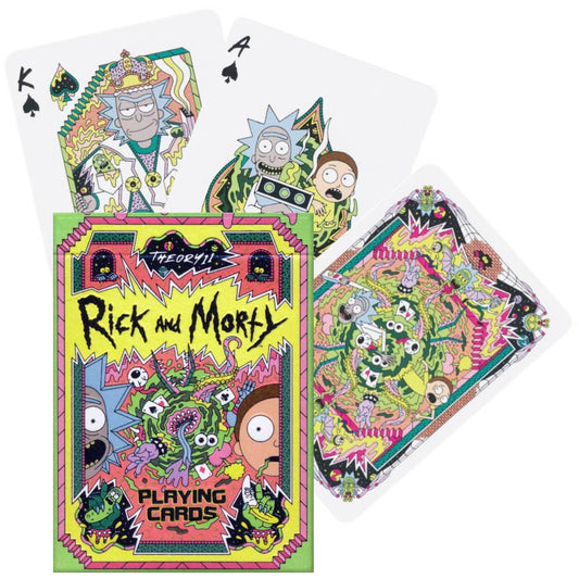 Rick And Morty Playing Cards Theory11