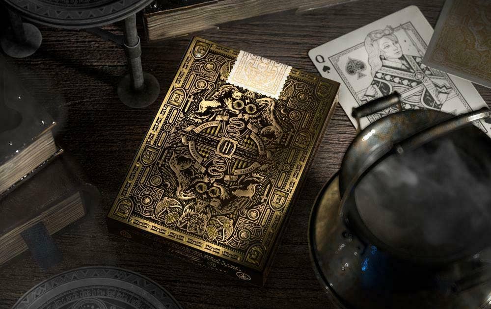 Harry Potter Hufflepuff Yellow Theory11 Playing Cards