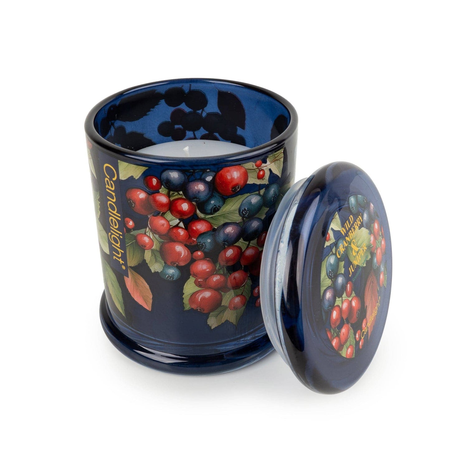 Large Glass Jar Cranberry & Juniper 6pk