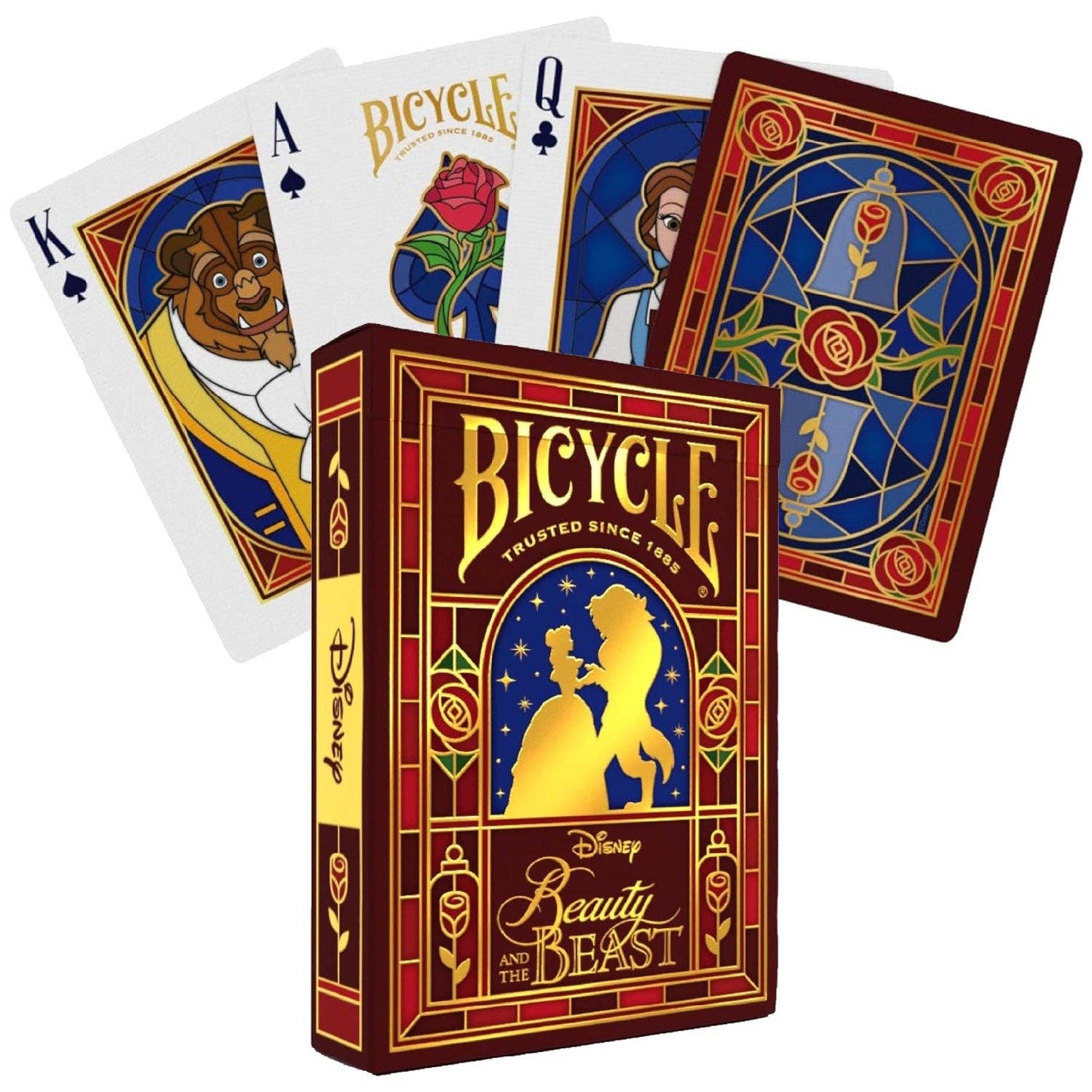 Disney Beauty and the Beast Playing Cards Deck Bicycle