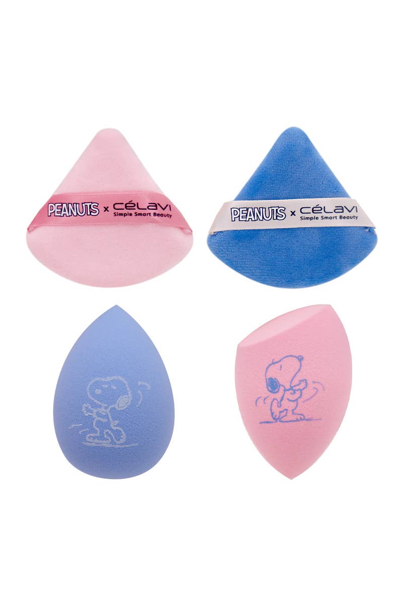 Celavi P46019 Peanuts Snoopy Blender Set & Makeup Pouch - 12