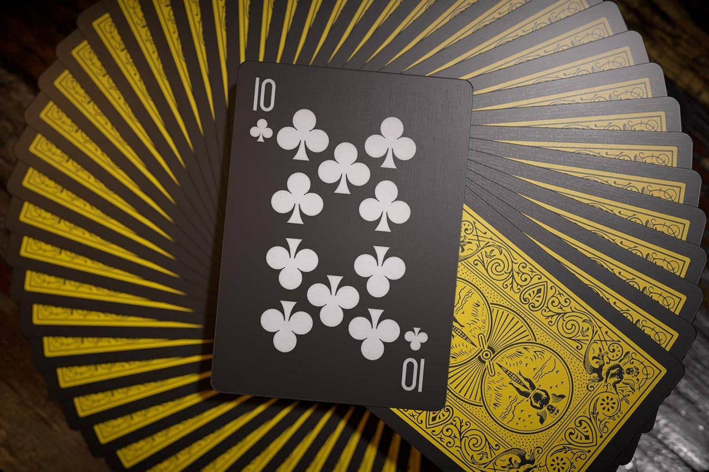 Bicycle Rider Back Reverse Cards Deck (Yellow & Black)