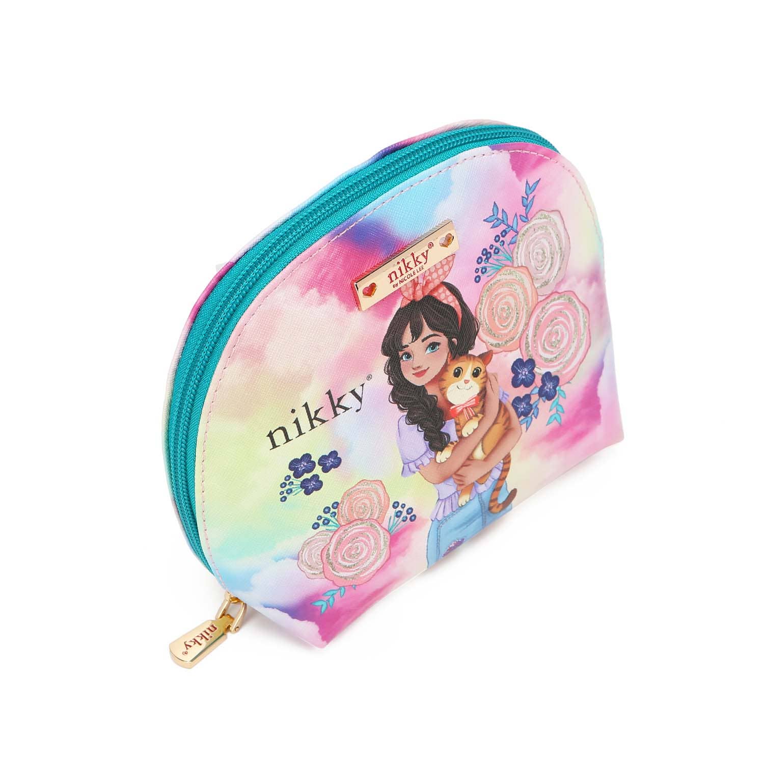 ZIP AROUND COSMETIC POUCH