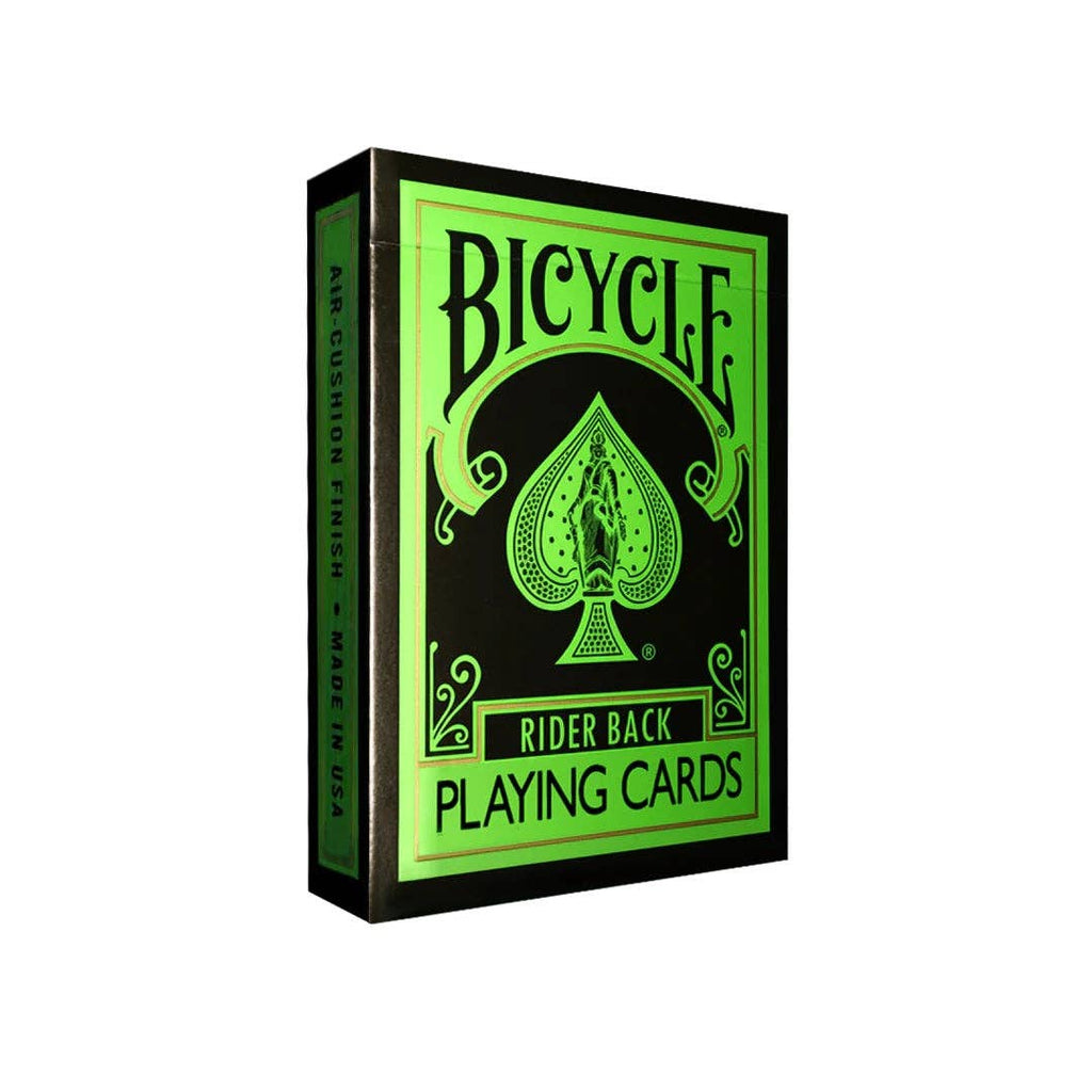 Bicycle Rider Back Reverse Cards Deck (Green & Black)