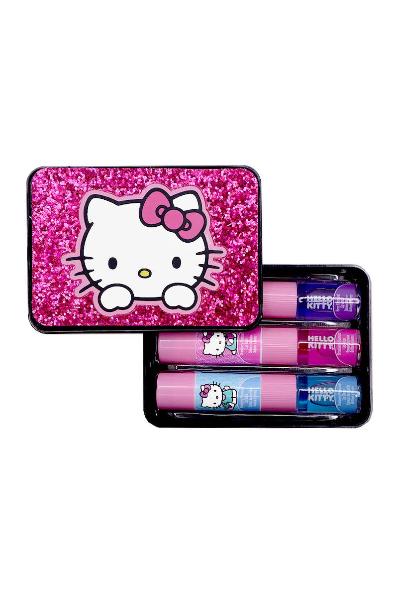UPD HK1135GG Hello Kitty Lip Balm & Gloss Set with Case - 3