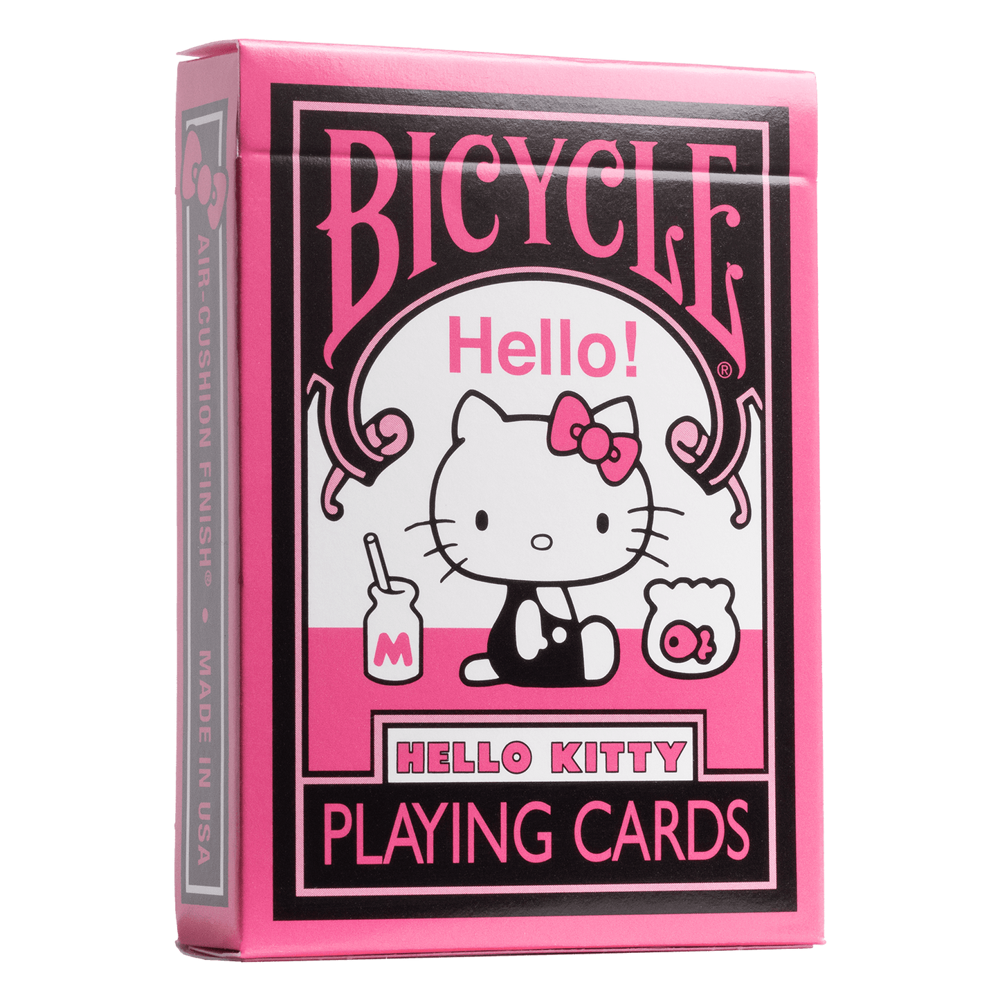 Bicycle® Hello Kitty Black Pink Playing Cards