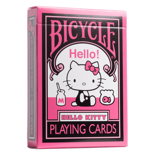 Bicycle® Hello Kitty Black Pink Playing Cards