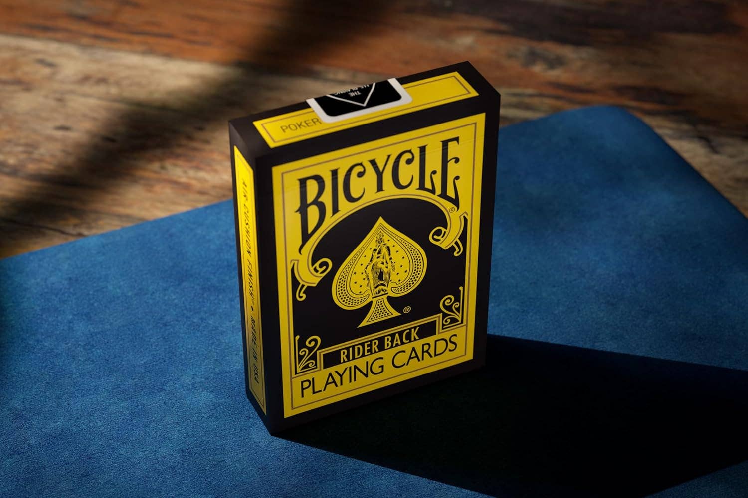 Bicycle Rider Back Reverse Cards Deck (Yellow & Black)