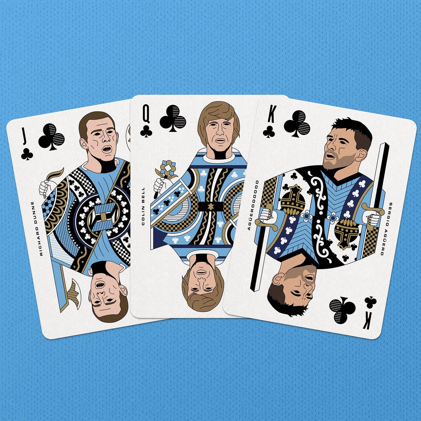 Man City Playing Cards