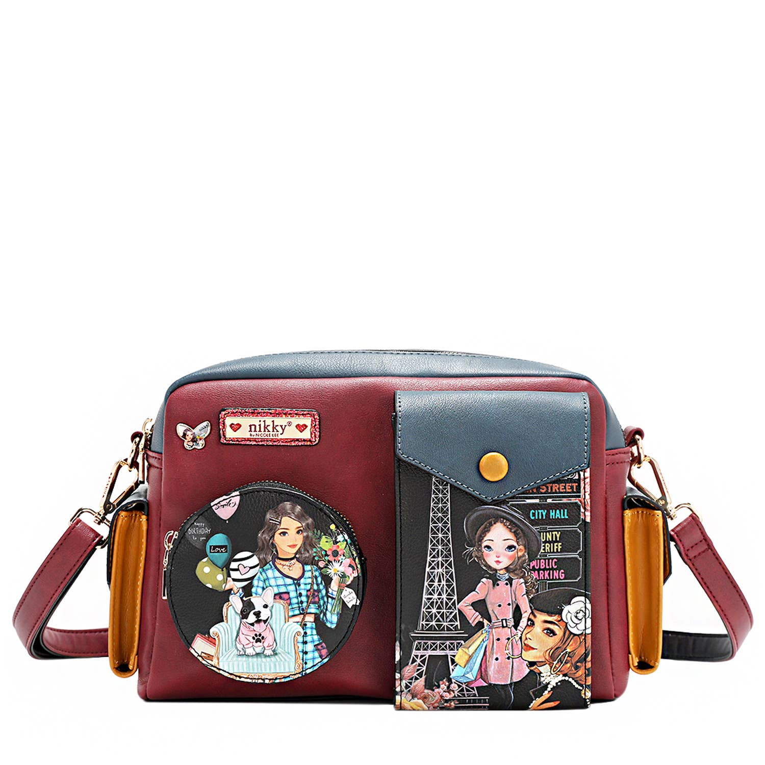 NIKKY MAKES FRIENDS - MESSENGER BAG