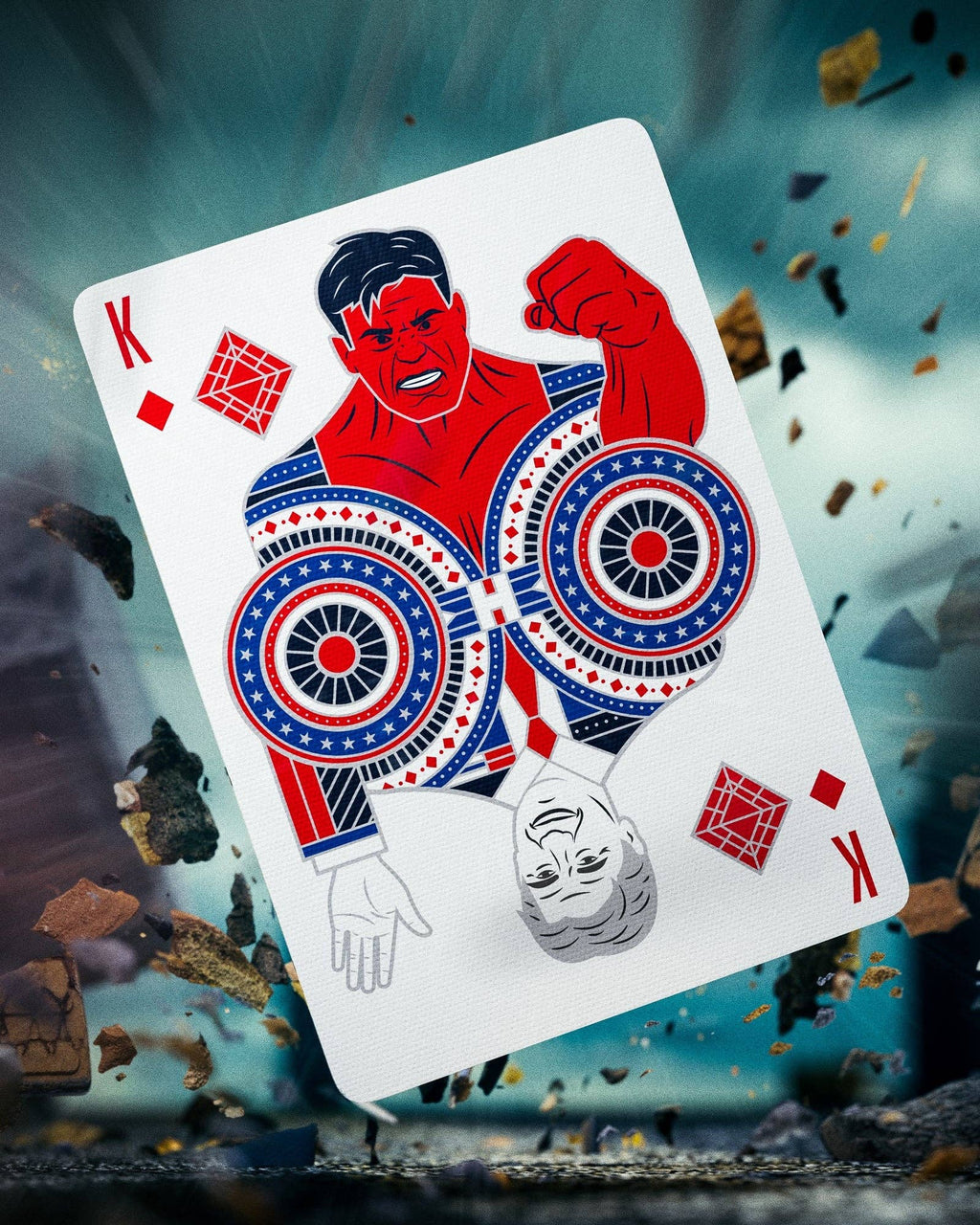 Captain America Playing Cards Theory11