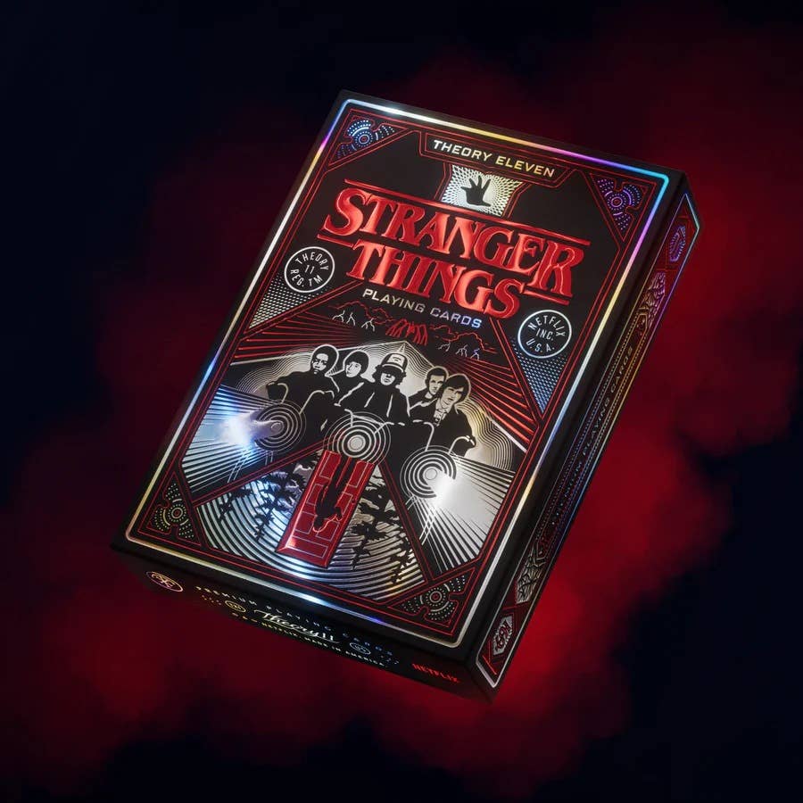 Stranger Things Playing Cards Theory11