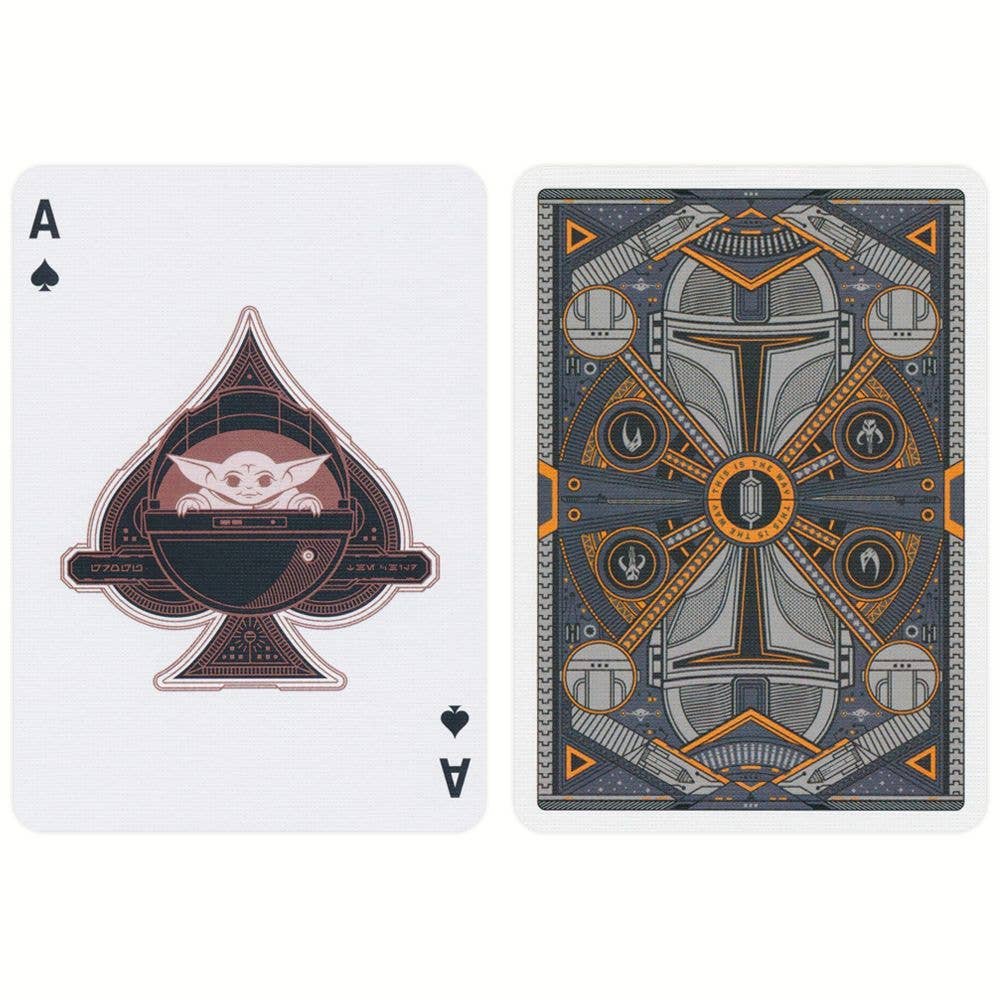 Mandalorian V2 Stars Wars Playing Cards Theory11