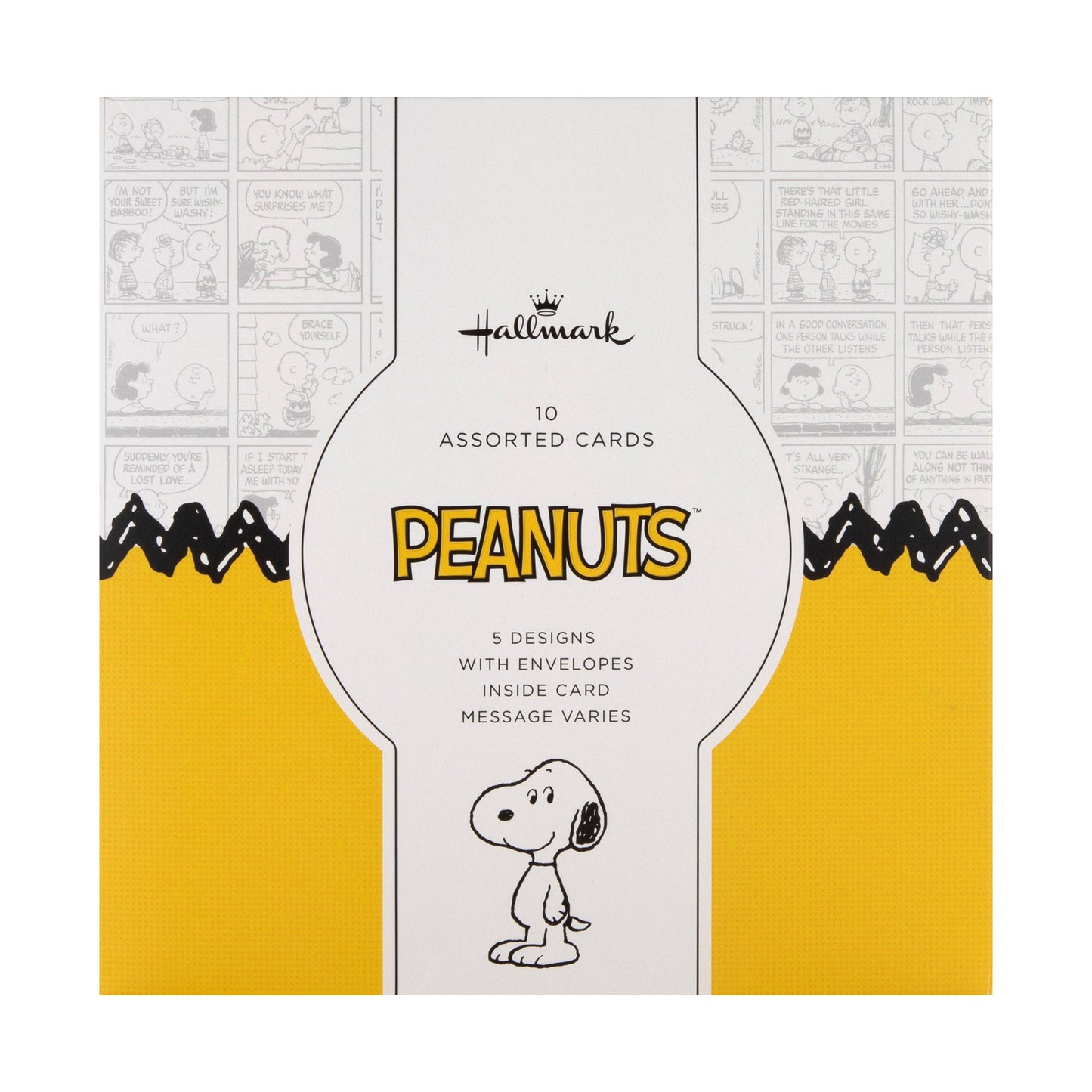 Greeting Cards Multipack - 10 PEANUTS™ SNOOPY Designs