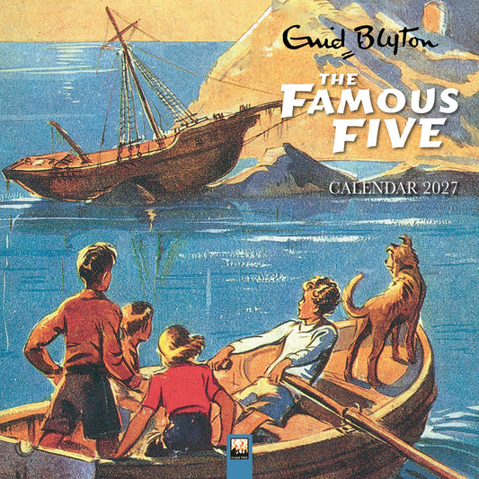 Enid Blyton: The Famous Five Wall Calendar 2027