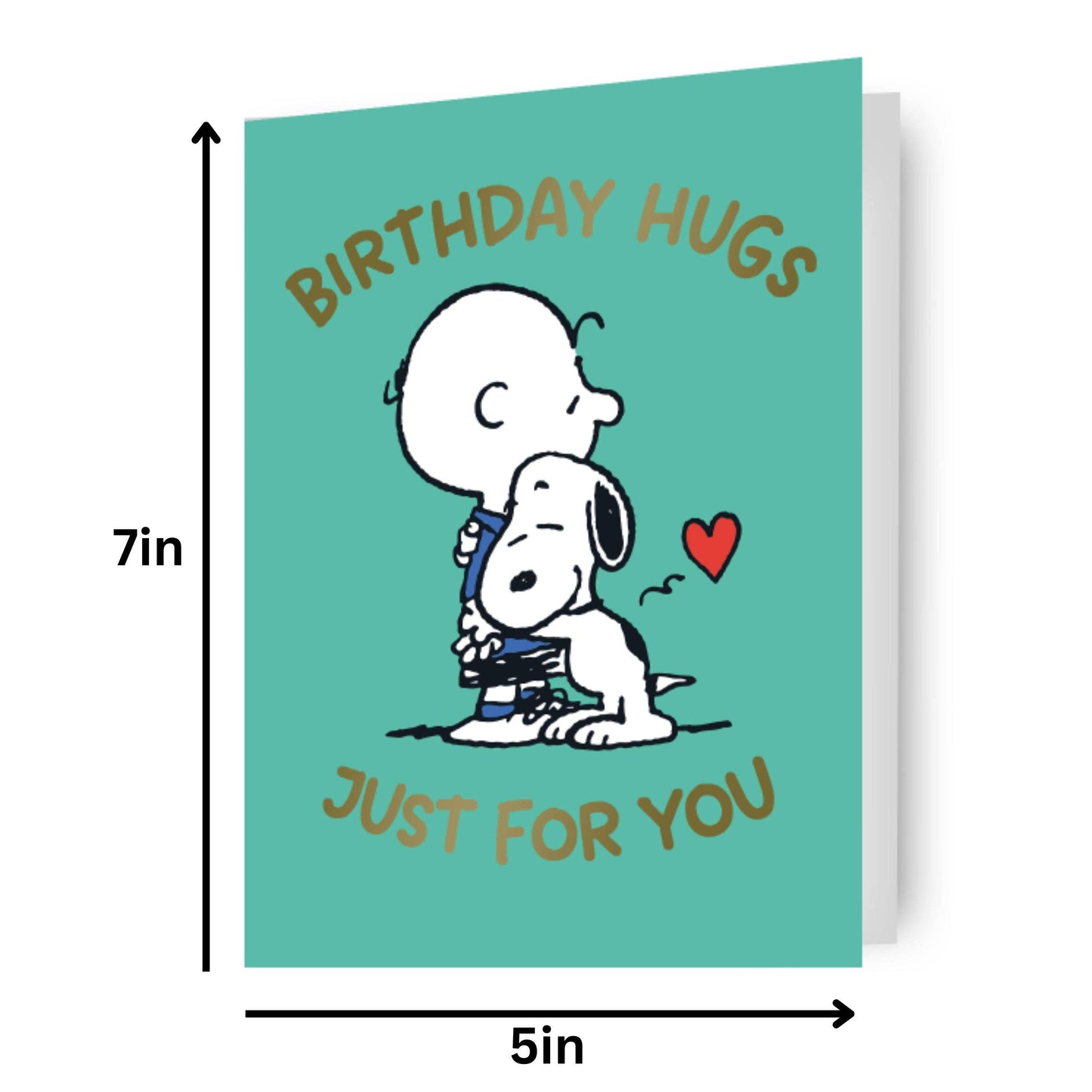 Peanuts Snoopy Birthday Card