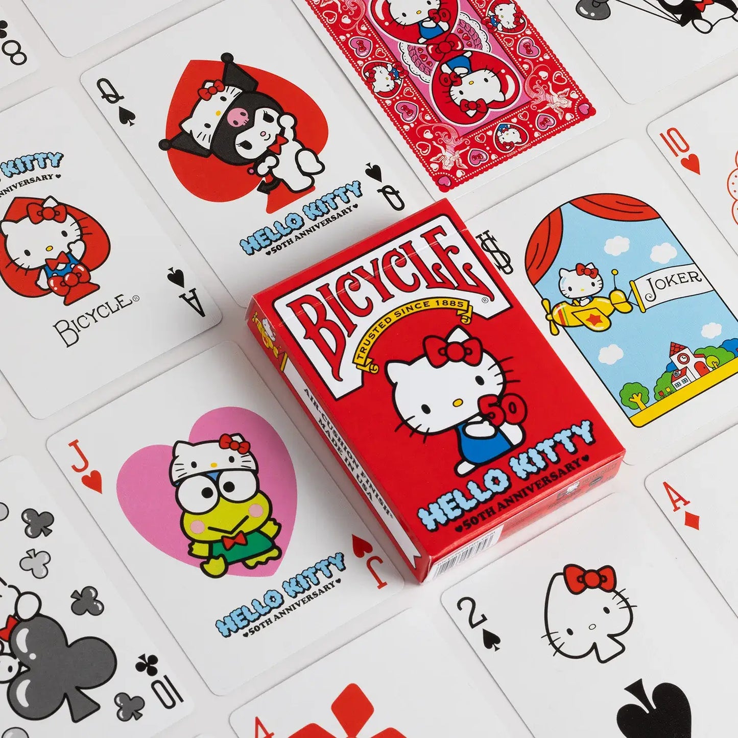 Bicycle® Hello Kitty 50th Anniversary Playing Cards