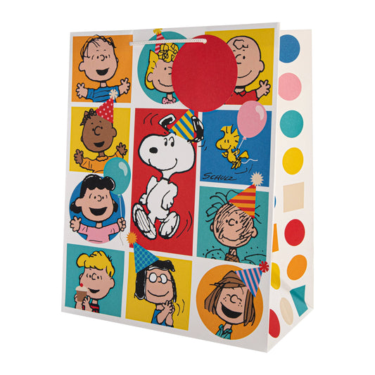 Large Multi-Occasion Gift Bag - Peanuts Design