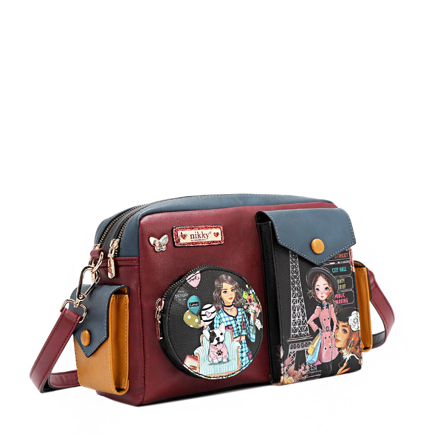 NIKKY MAKES FRIENDS - MESSENGER BAG