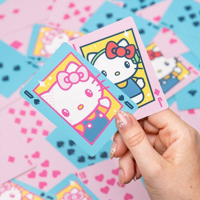 Hello Kitty Playing Cards in a Tin