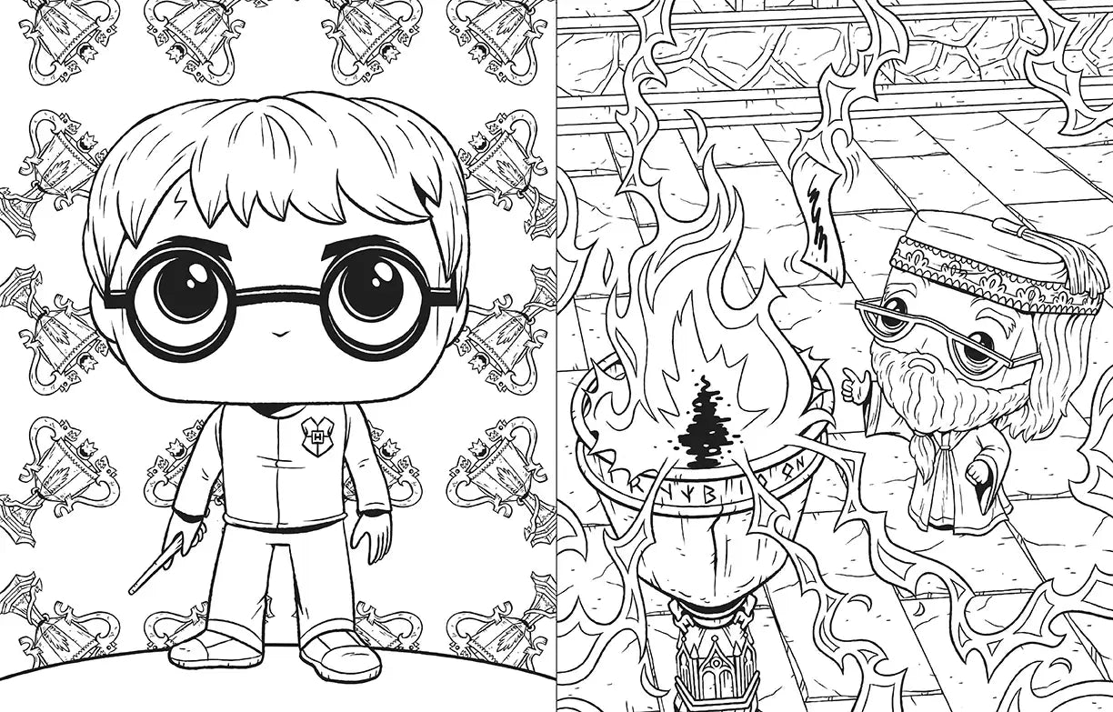 Official Funko Pop Coloring Book