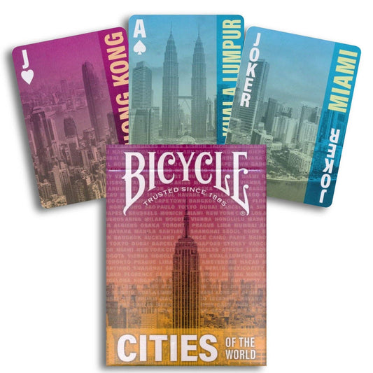 Cities of the World Playing Cards Deck Bicycle