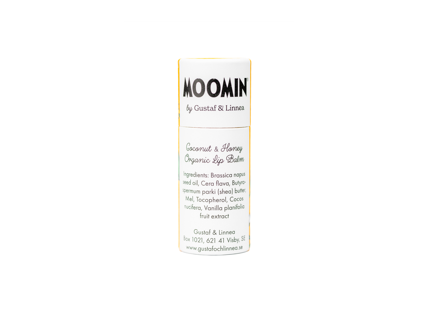 Moomin by G&L - Lip balm of beeswax with coconut & honey