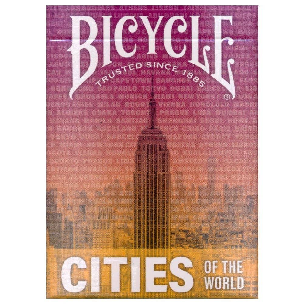Cities of the World Playing Cards Deck Bicycle
