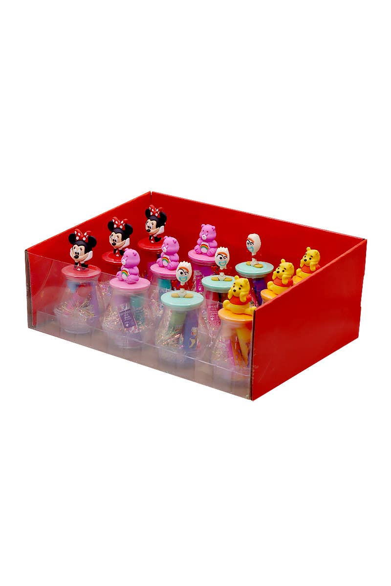 Disney Lip Balm Set in reusable Jar - 12set