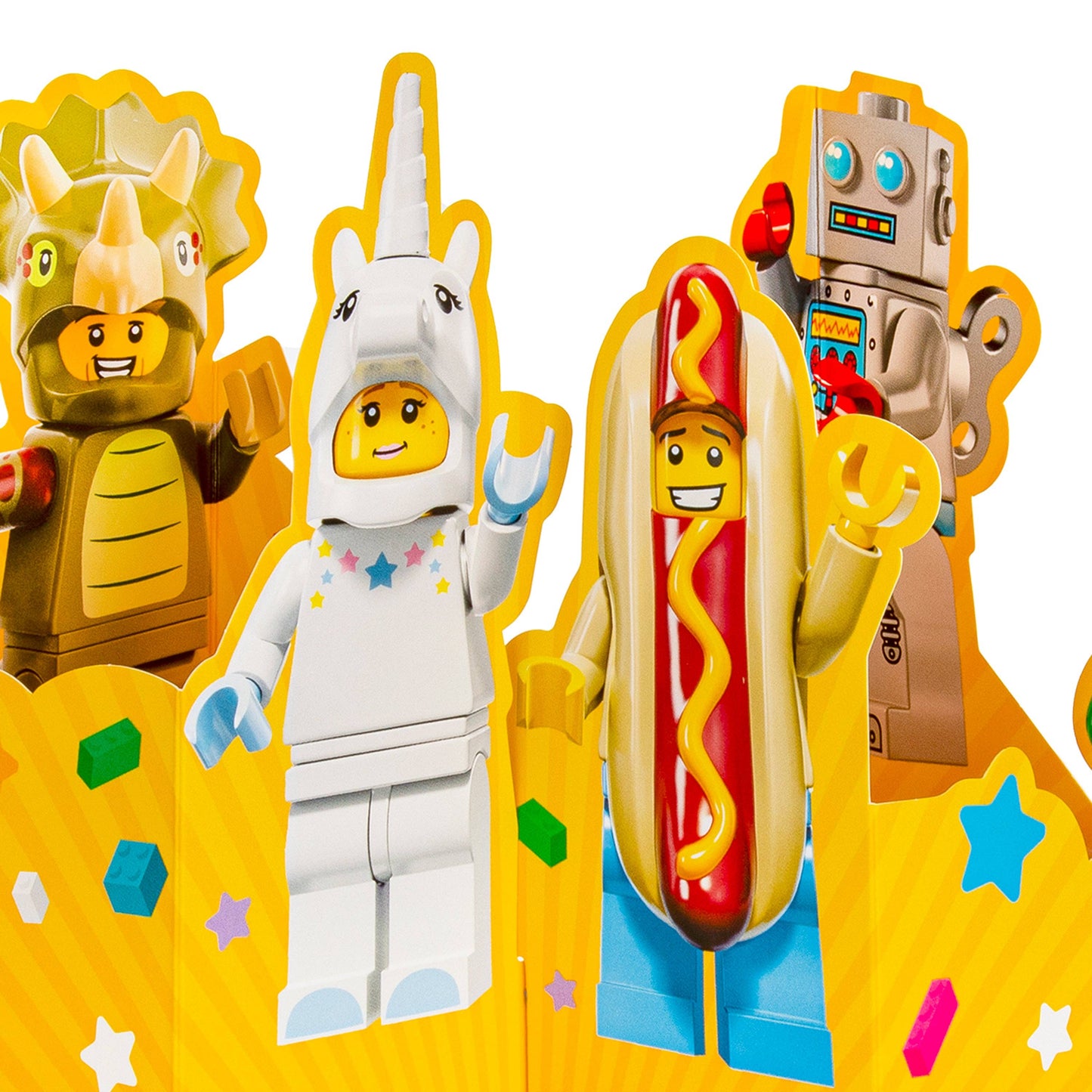 Birthday Card - 3D & Pop-Up LEGO® Characters Design