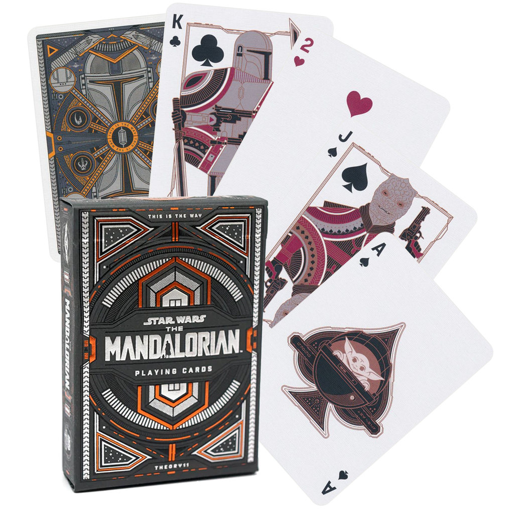 Mandalorian V2 Stars Wars Playing Cards Theory11