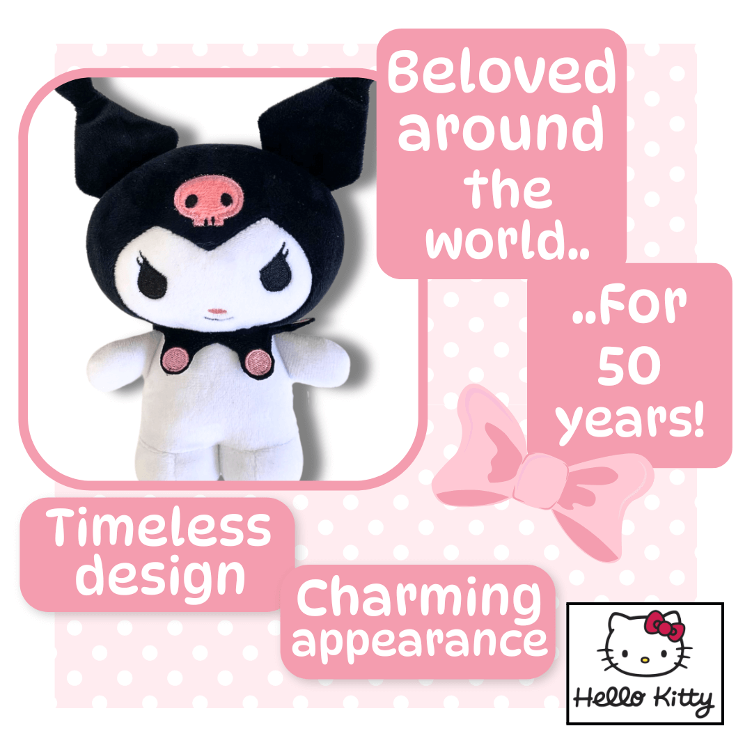 Hello Kitty Gift Set 16 CM Standing Hello Kitty, Kuromi &  Melody