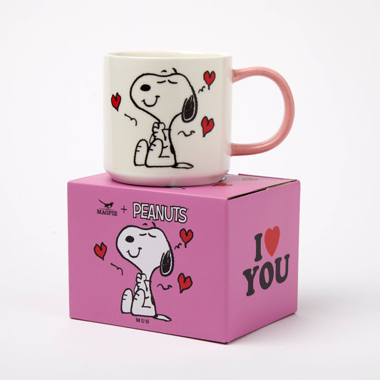 Peanuts I Love You mug