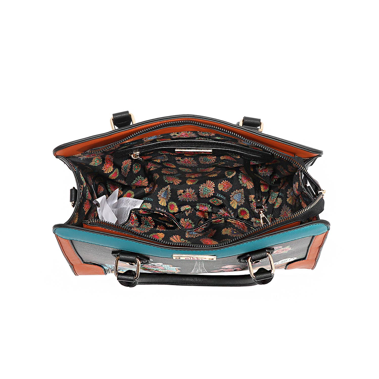 NIKKY MAKES FRIENDS 3 PIECE SET (SATCHEL, CROSSBODY, WALLET)