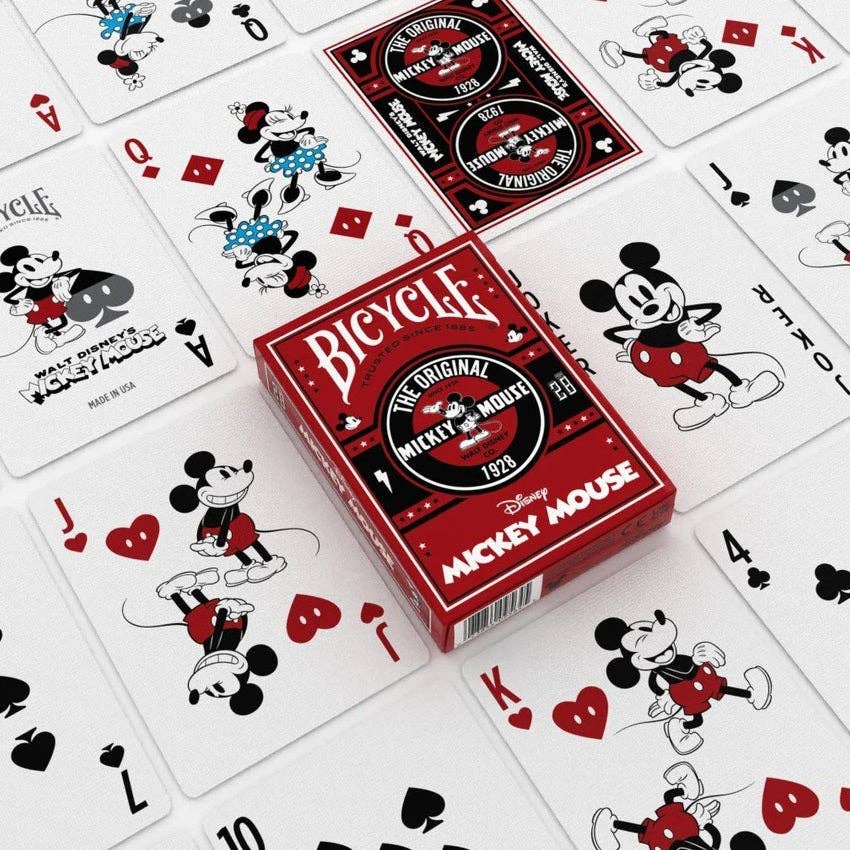 Disney Classic Mickey and Friends 6-Deck Box Set Bicycle