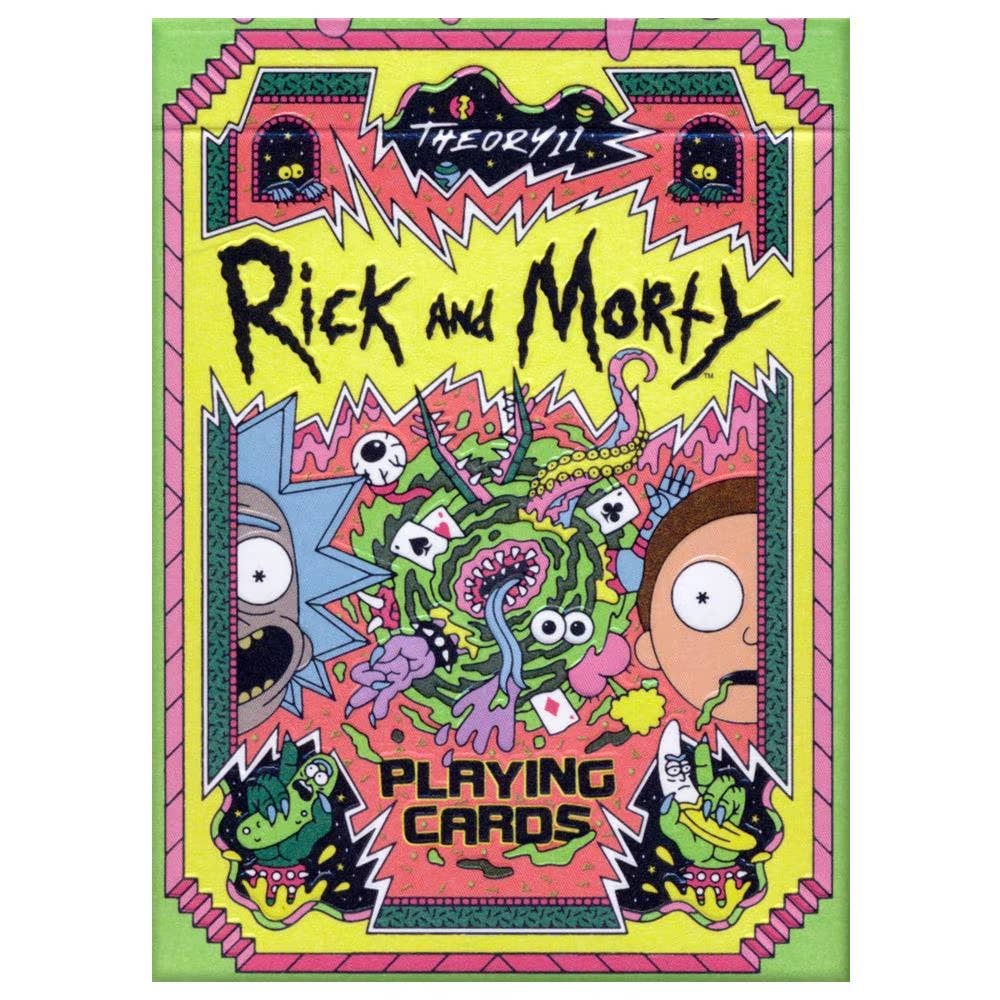 Rick And Morty Playing Cards Theory11