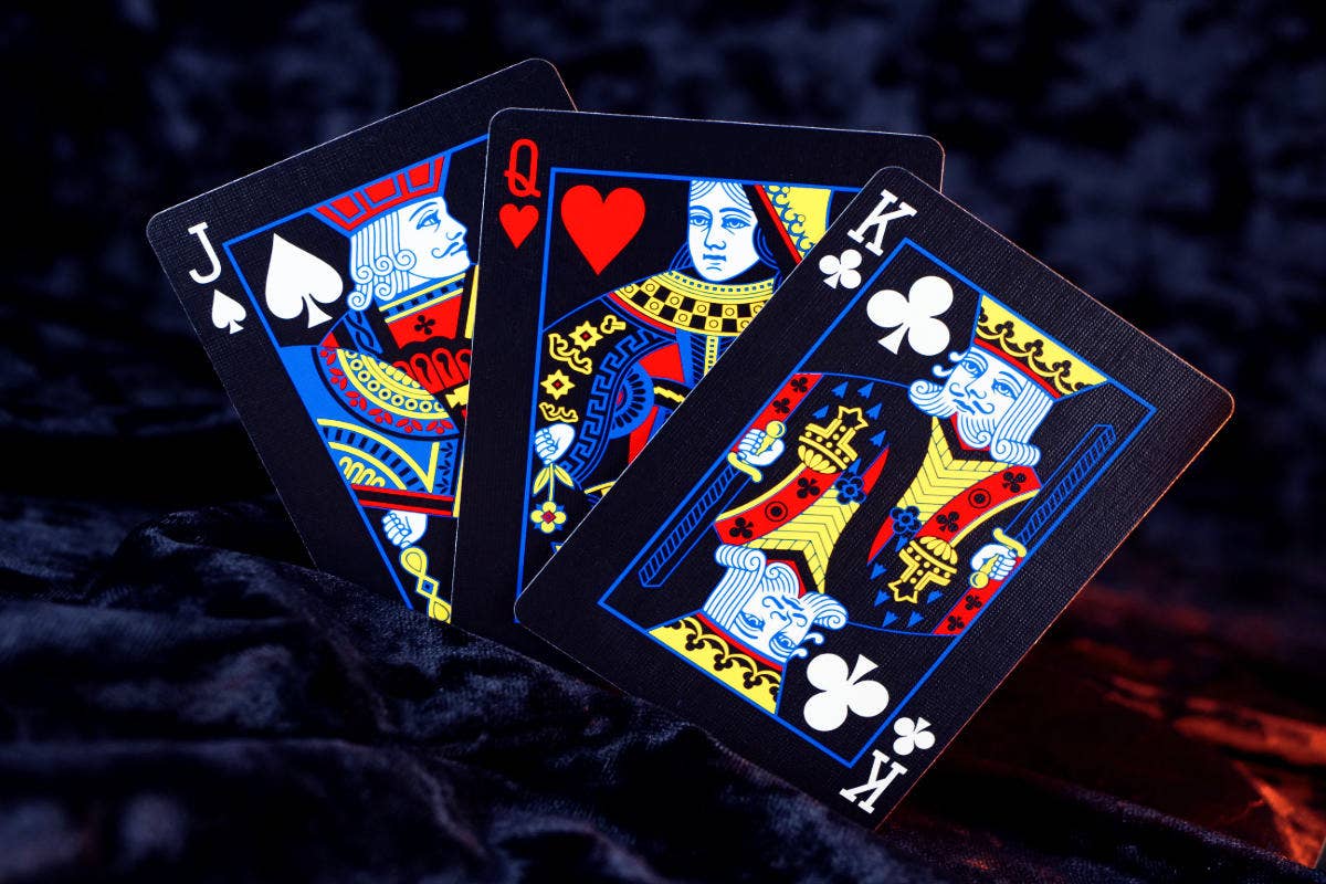 Bicycle Rider Back Reverse Cards Deck (Blue & Black)