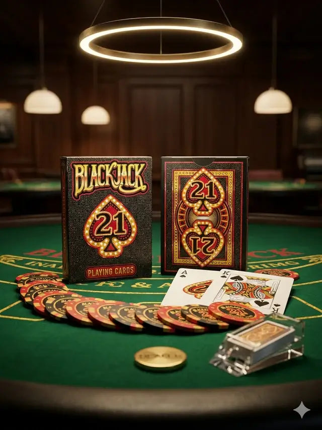 Black Jack Playing Cards