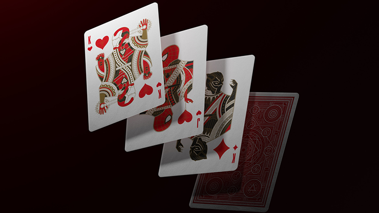 Avengers Red Edition The Infinity Saga Theory11 Playing Card
