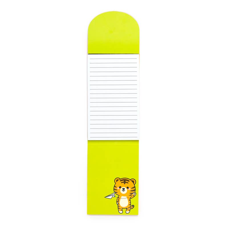 Adoramals Tiger Flip Open Shaped Memo Pad