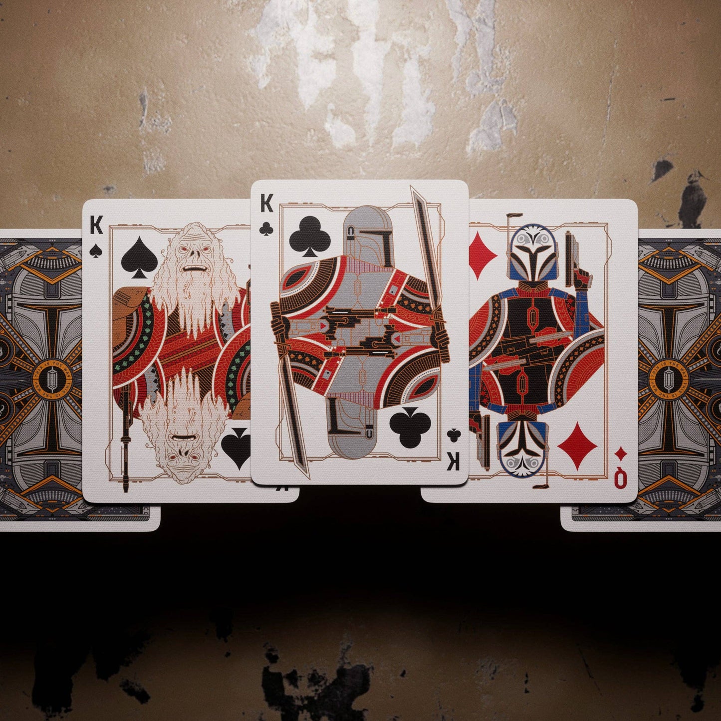 Mandalorian V2 Stars Wars Playing Cards Theory11