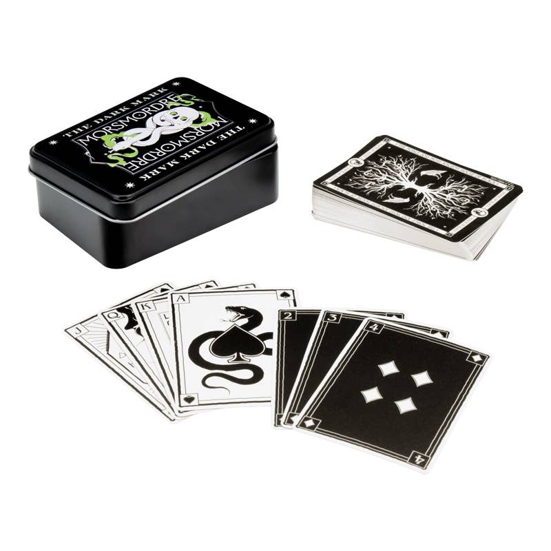 Harry Potter Dark Arts Playing Cards in a Tin