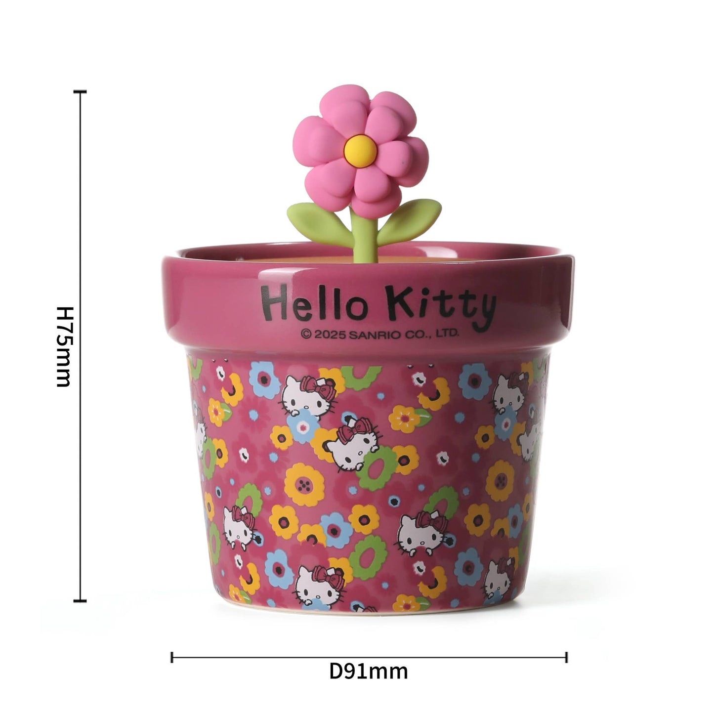 Spring Themed Candle with Rose & Cherry Blossom Scent