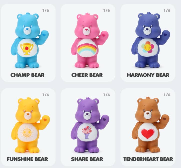 Care Bears Random Blind Figure Box – Ver.1