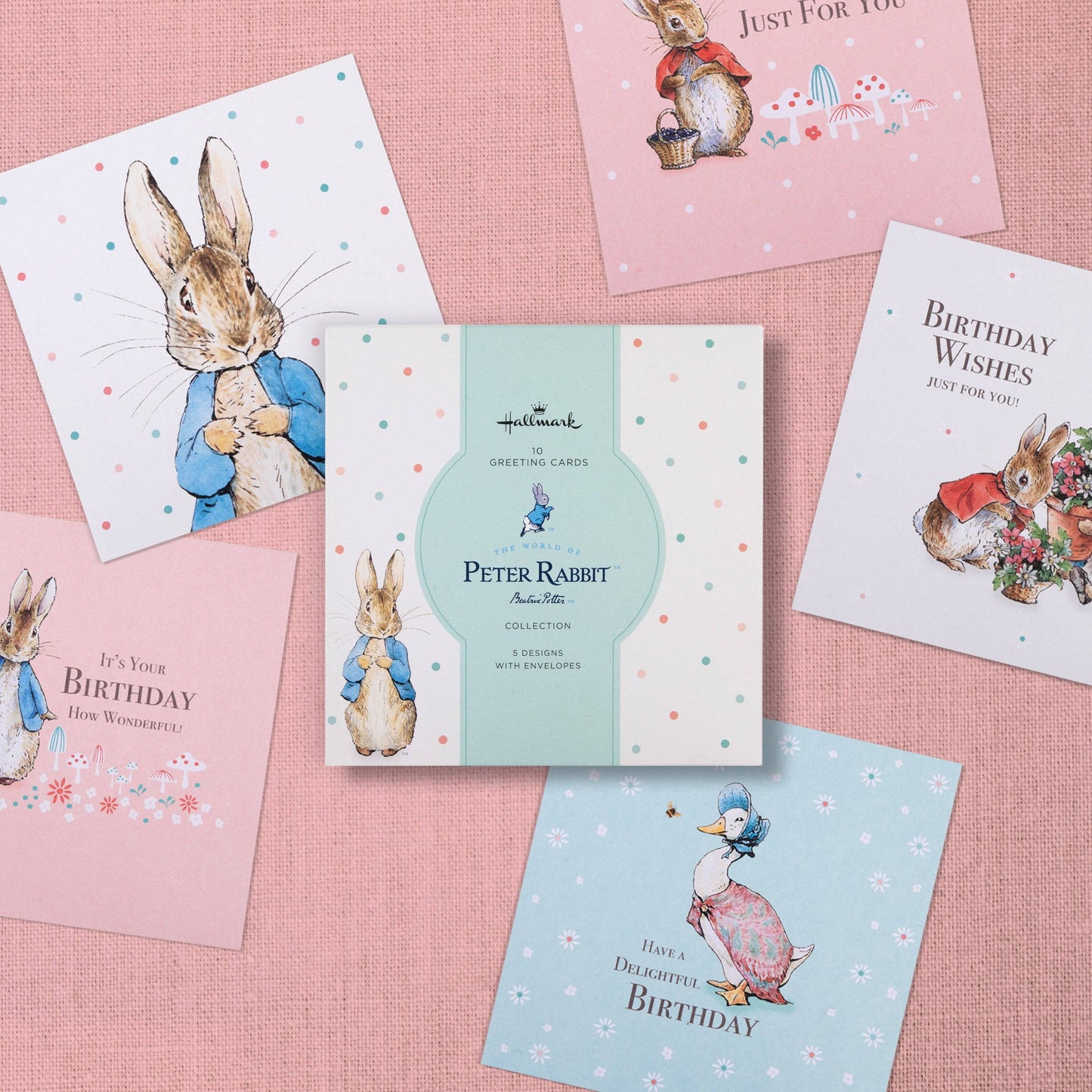 Birthday Cards Multipack - 10 Peter Rabbit Designs